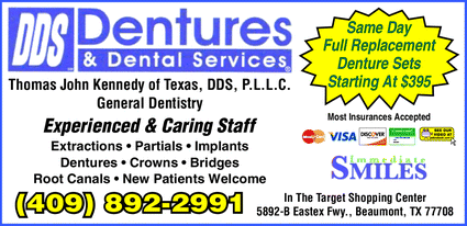 Dentures & Dental Services Beaumont Denture