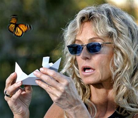 Butterfly release Harbor Foundation