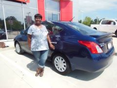 Silsbee Nissan SETX Senior car shopper