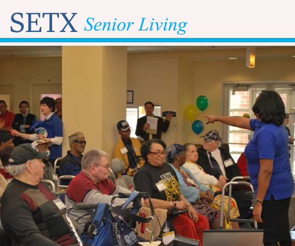 senior living Beaumont, senior news Southeast Texas, senior health Orange TX, senior activities Port Arthur, senior resources Jasper TX