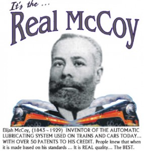 Elijah McCoy The Real McCoy
