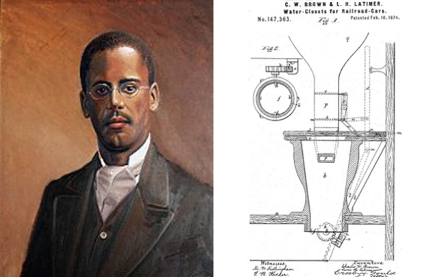 Lewis Howard Latimer Black inventor lightbulb and telephone