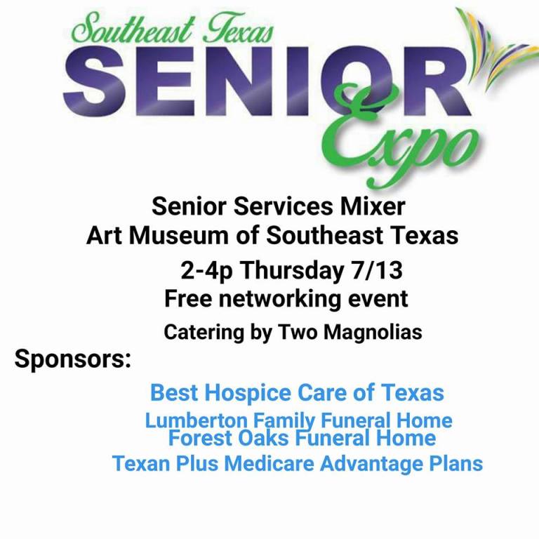 Senior Services Mixer Beaumont TX, Senior Services Networking Southeast Texas, Senior Services event Golden Triangle TX, Senior services Beaumont Port Arthur