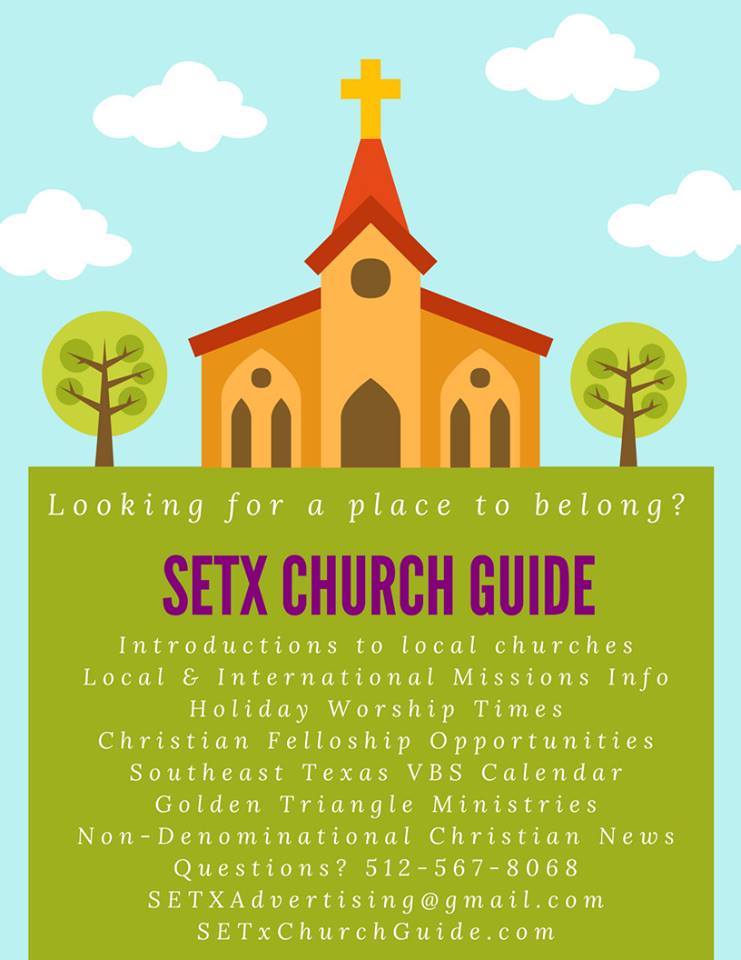 church information Beaumont TX, church information Southeast Texas, Golden Triangle churches, Beaumont Christian news