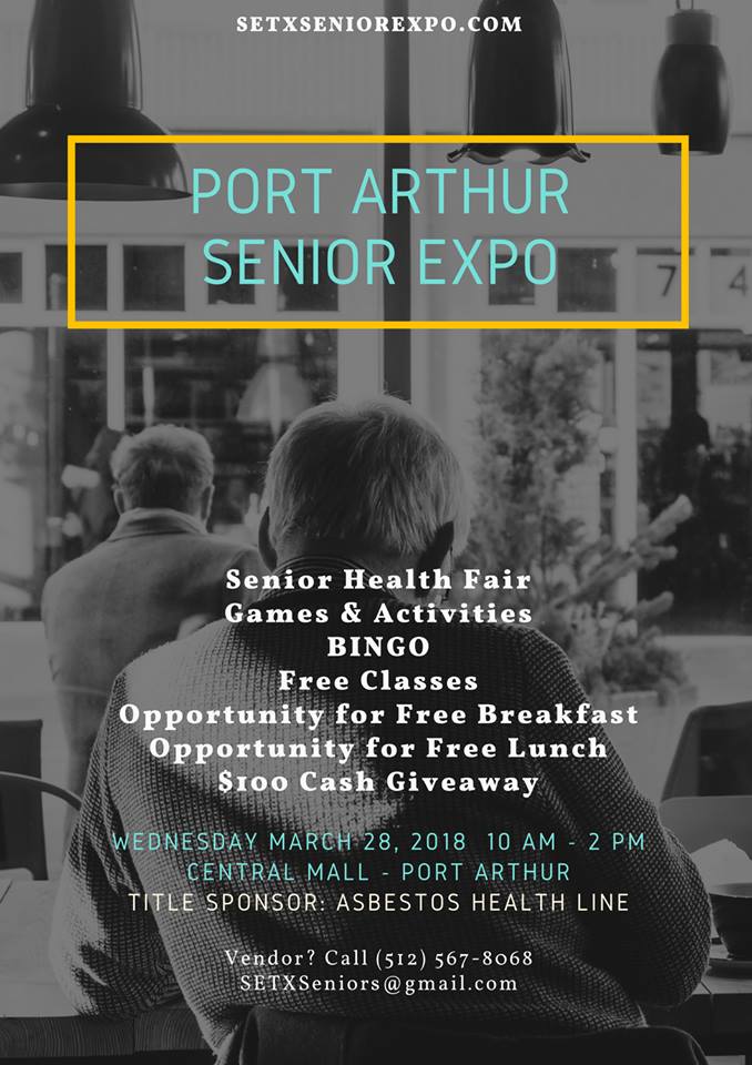 senior expo Port Arthur, senior events Mid County, senior news Golden Triangle TX, senior events Texas, senior expo Houston area