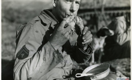 WWII Thanksgiving, WWII Lester Trauth, Lester Trauth D-Day, WWII Thanksgiving Memories